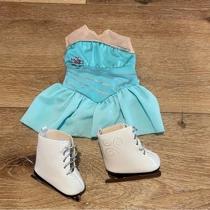 American Girl Doll Ice Skating Outfit
